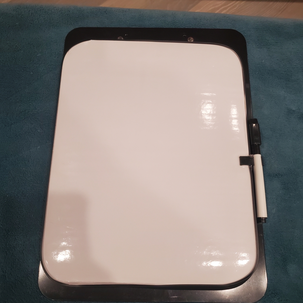 Clipboard W/Dry Erase Board